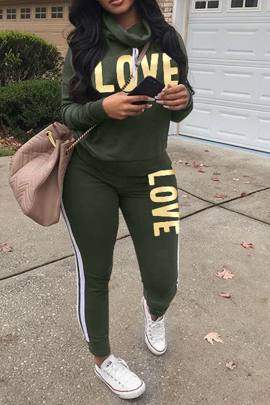 Women's 2 Piece Sweat Suit - Ebonys Beauty Brand