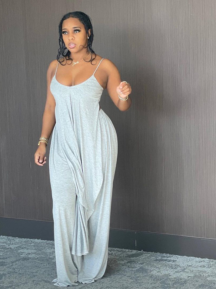 Women's Spaghetti strap 2 Peice pants set - Ebonys Beauty Brand